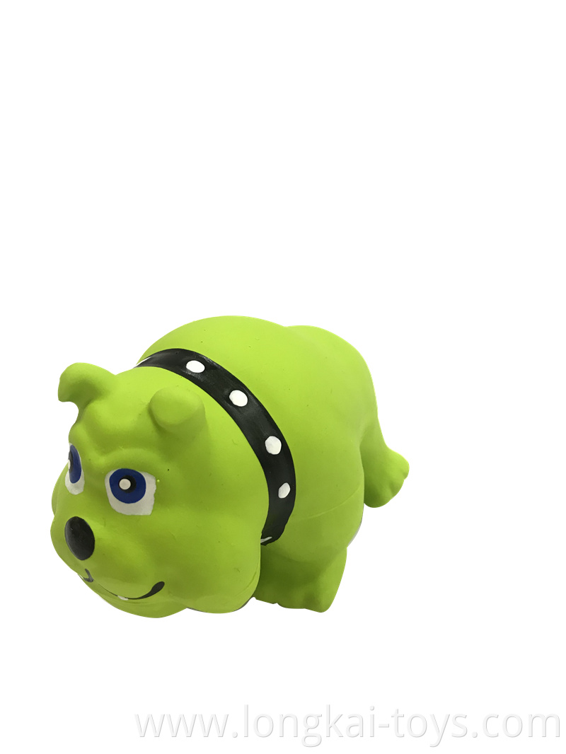 Plastic Green Toy For Dog